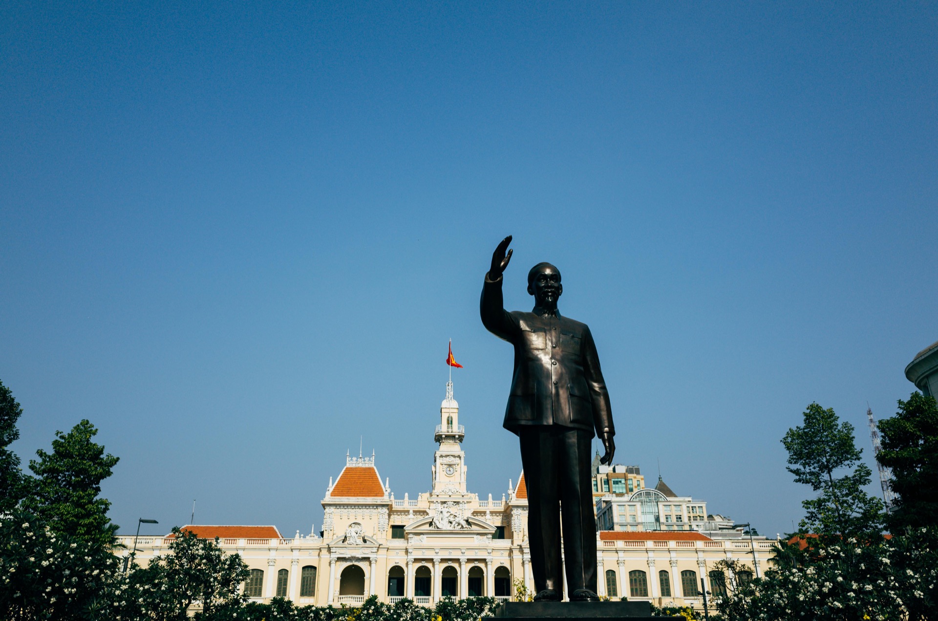 Ho Chi Minh Statue in HCMC