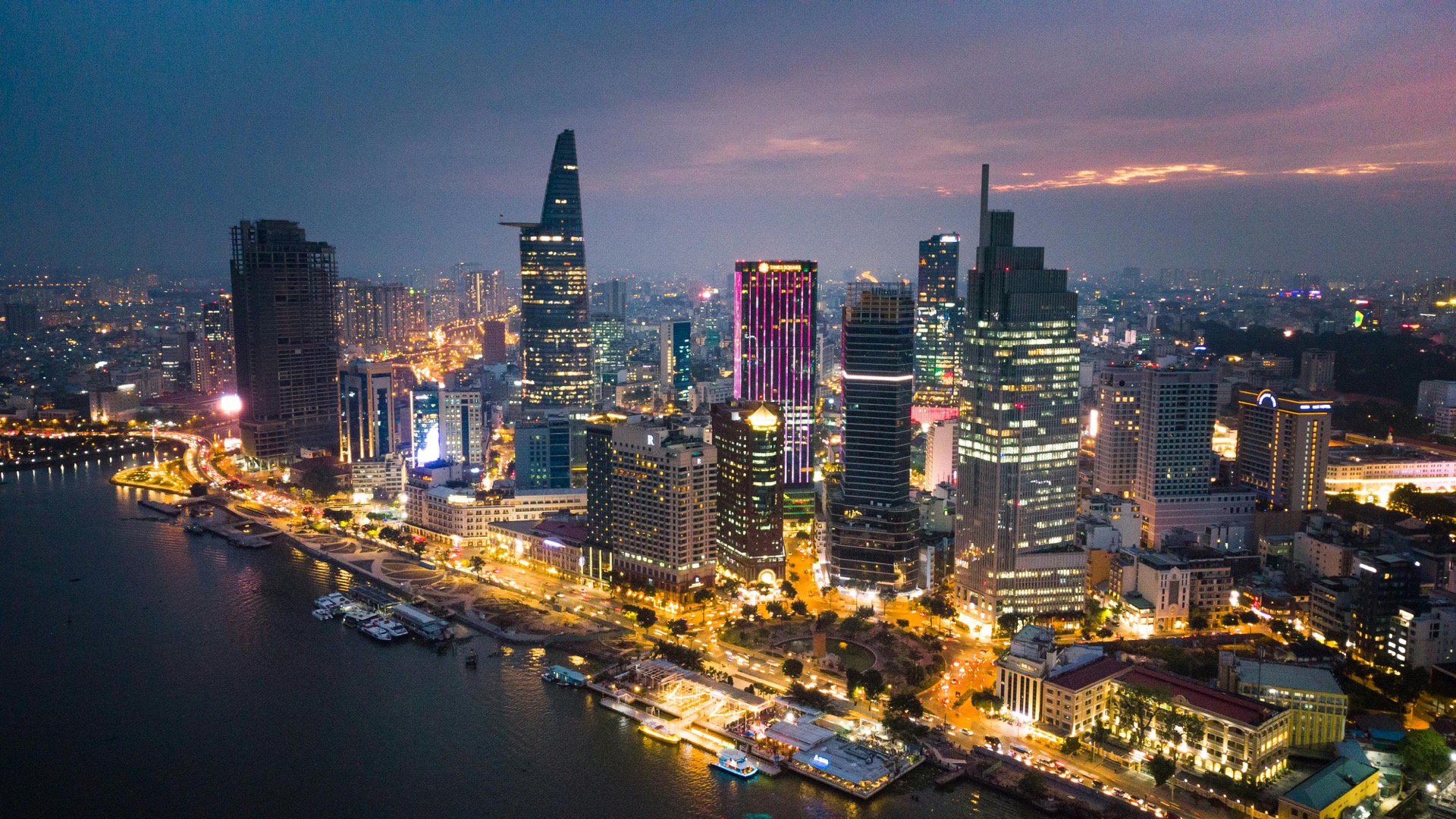 Ho Chi Minh City Skyline
